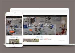 创意室内设计Bootstrap模板下载 - SrcLab 源工坊