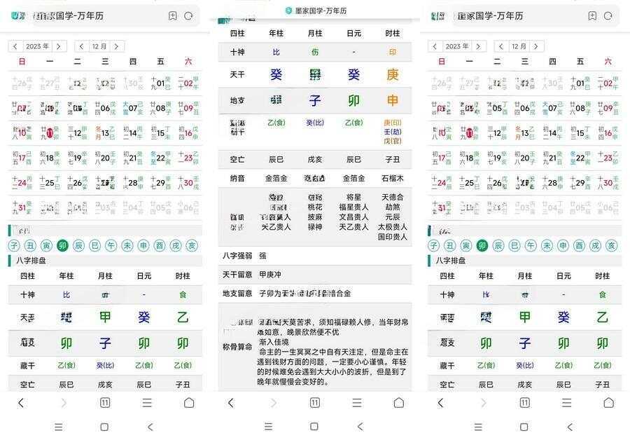 九龙道长同款万年历源码 - SrcLab 源工坊